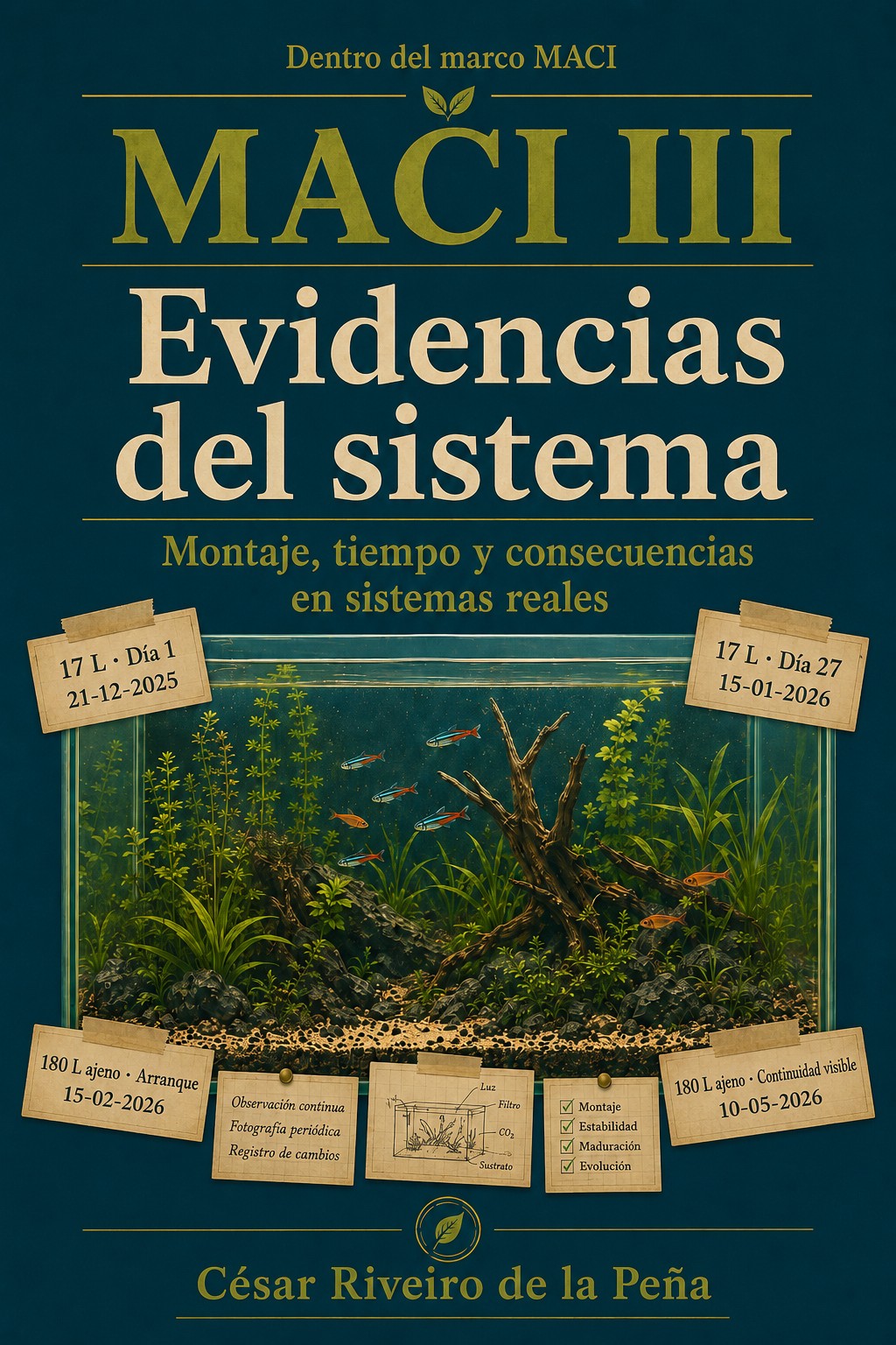 Portada MACI III Evidencias del sistema